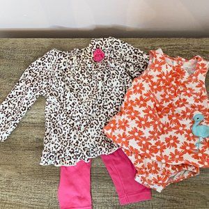 Carter's 3 Piece Bundle Size 6-9 Months